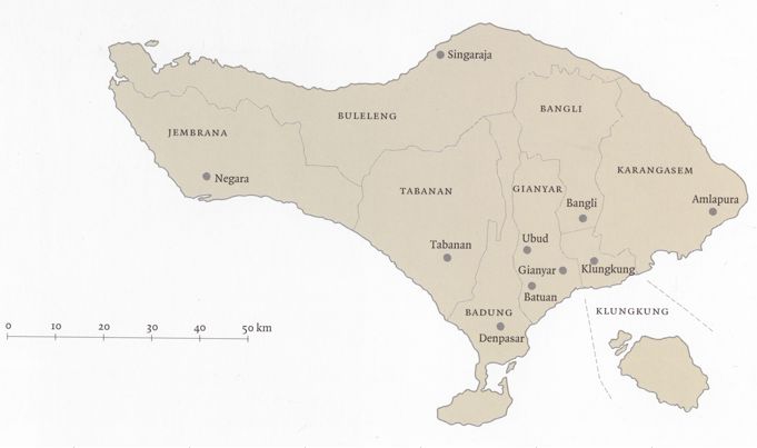 Regierungsbezirke Karte